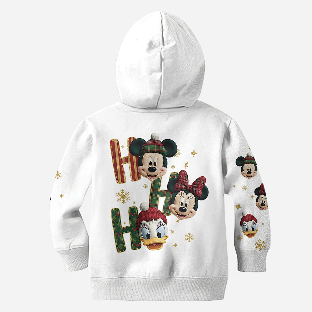 Merry Christmas - Personalized Mouse Hoodie and Leggings