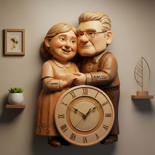 You Are My Greatest Adventure - Personalized Couple LED Light Wall Clock