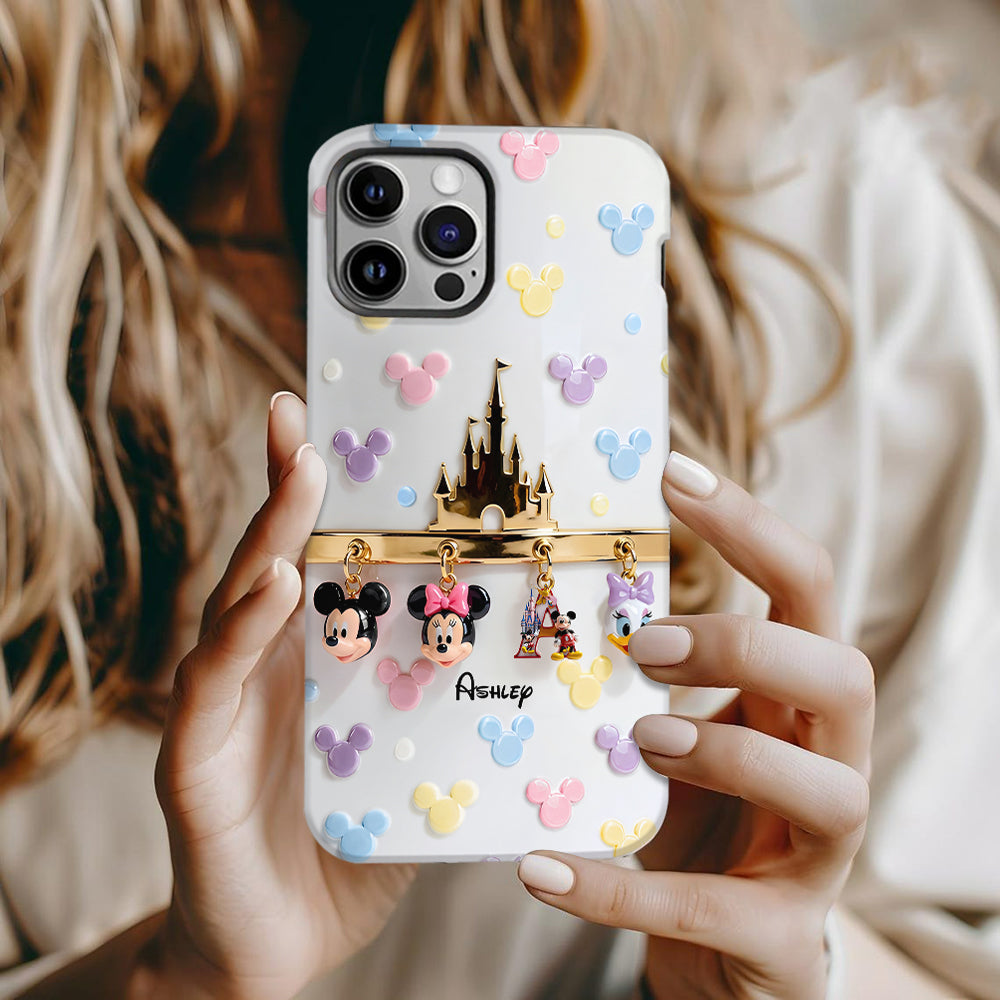 Magic Letter - Personalized Mouse Full Print Phone Case