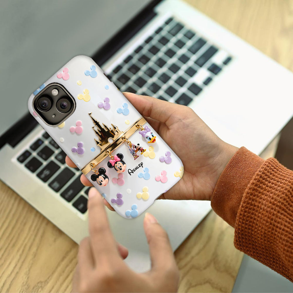Magic Letter - Personalized Mouse Full Print Phone Case