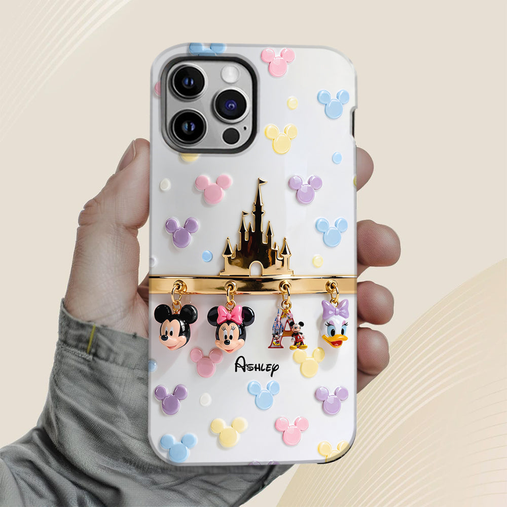 Magic Letter - Personalized Mouse Full Print Phone Case