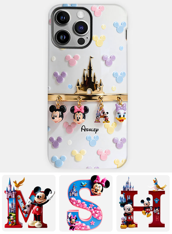 Magic Letter - Personalized Mouse Full Print Phone Case