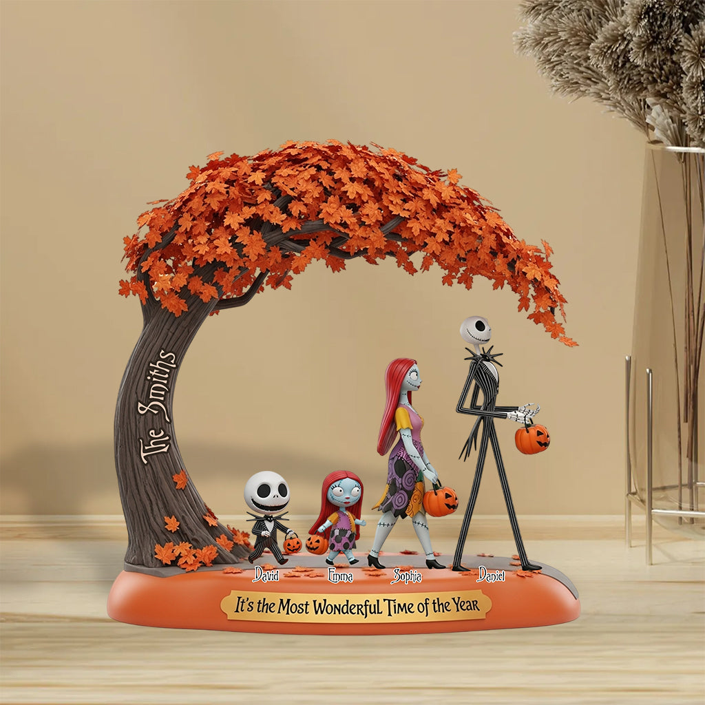 It's The Most Wonderful Time Of The Year - Personalized Nightmare Custom Shaped Acrylic Plaque