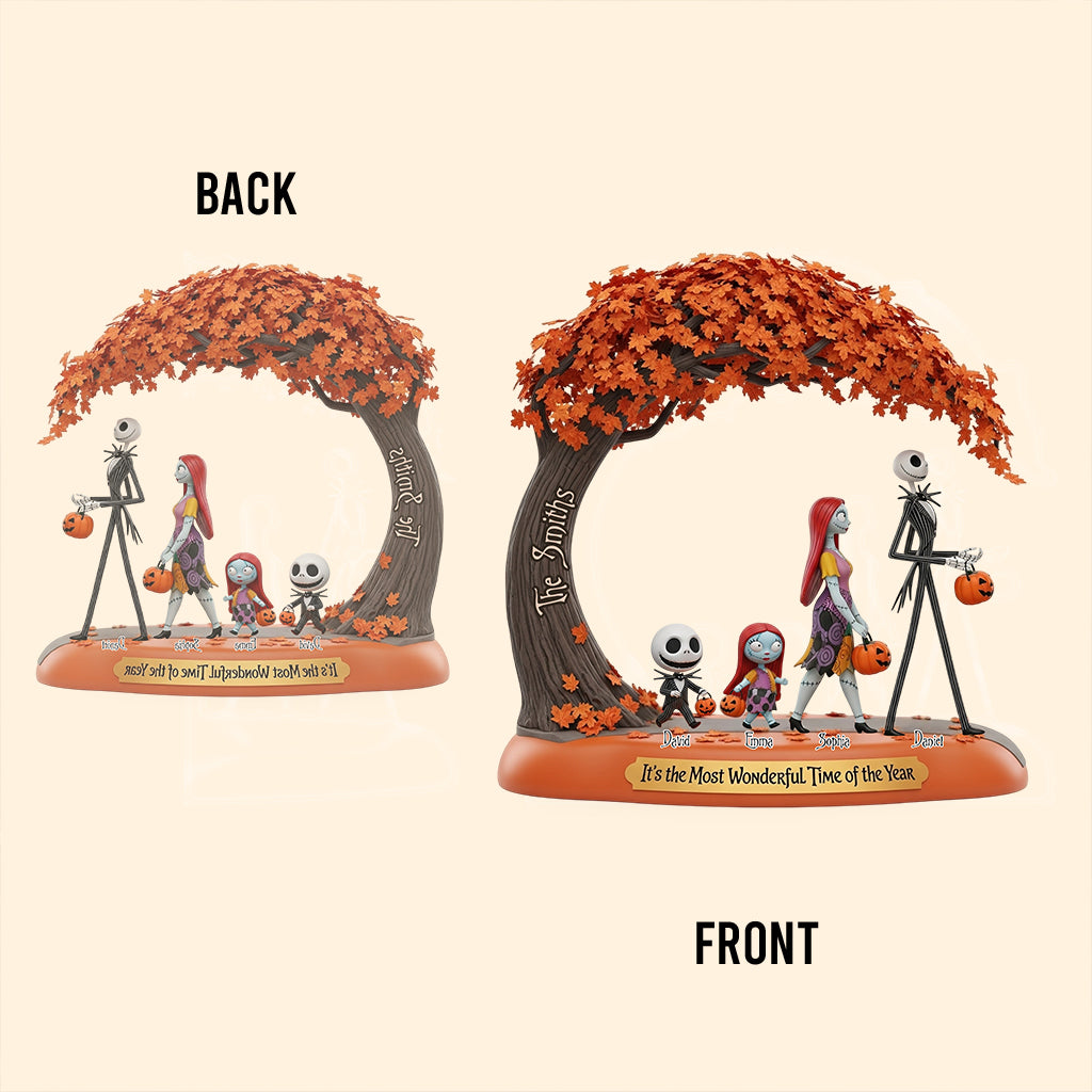 It's The Most Wonderful Time Of The Year - Personalized Nightmare Custom Shaped Acrylic Plaque