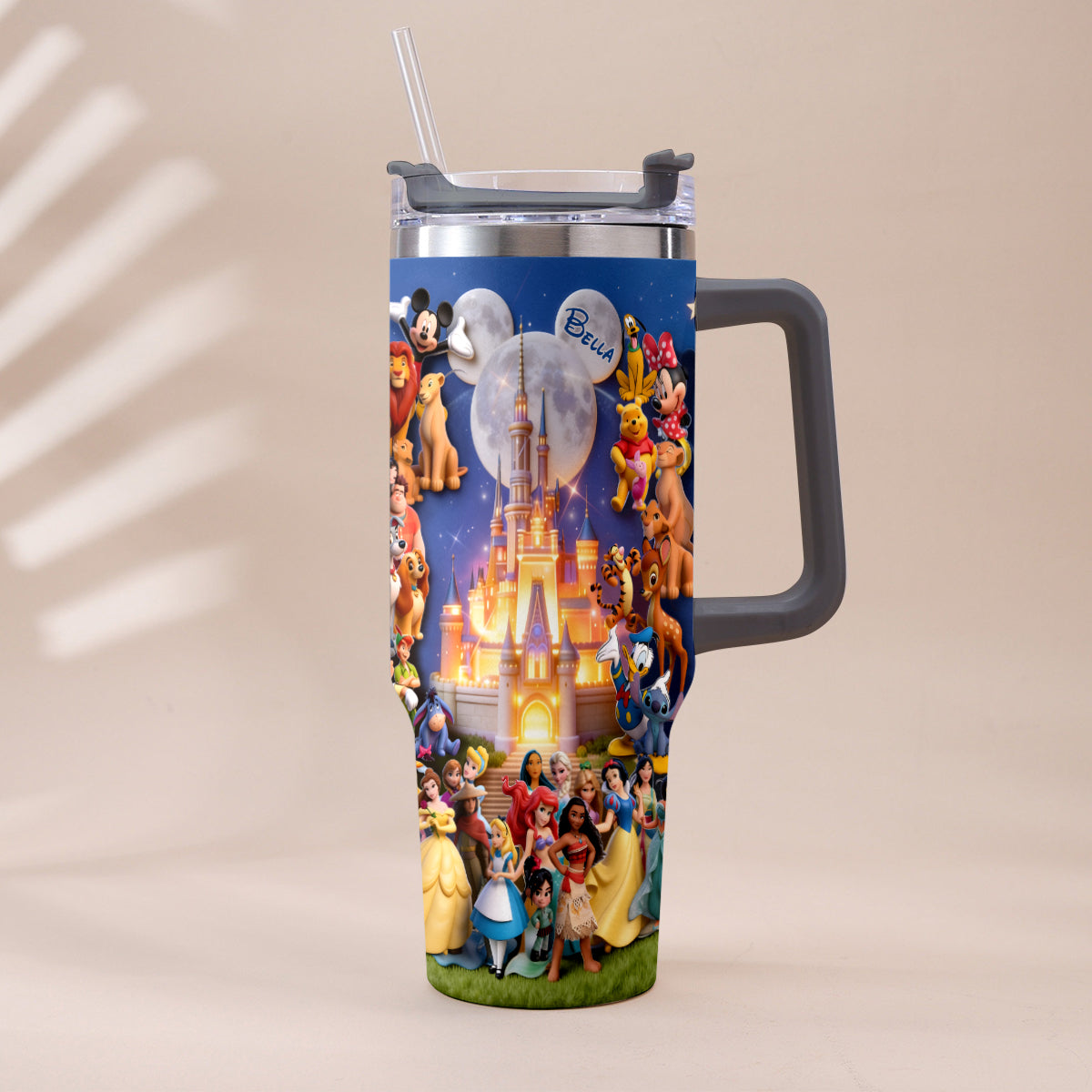 Believe In Magic - Personalized Dream Trip Tumbler With Handle