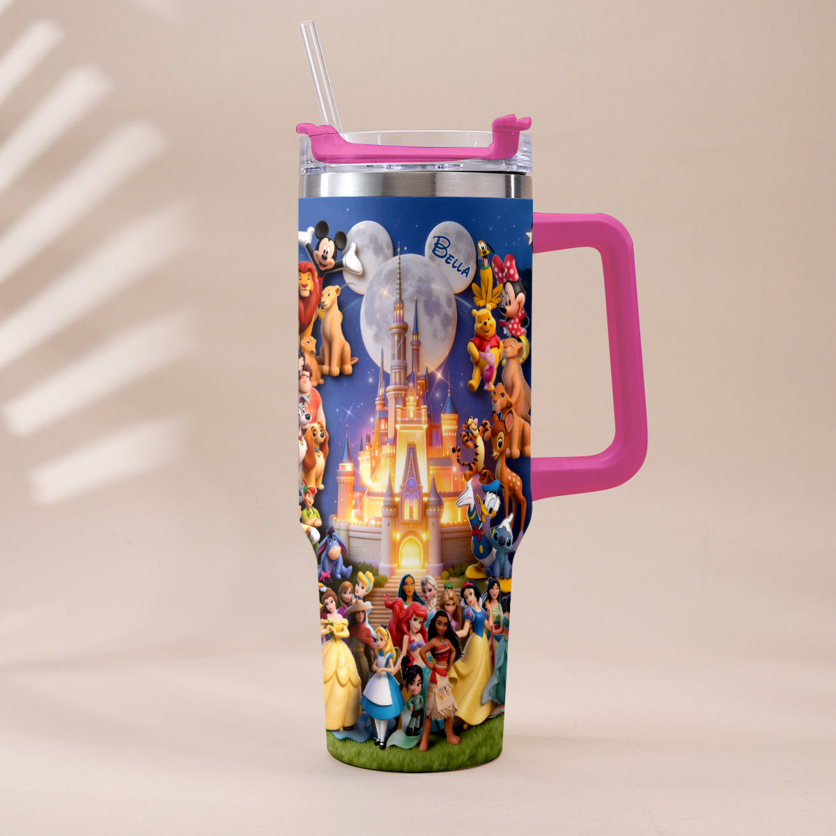 Believe In Magic - Personalized Dream Trip Tumbler With Handle