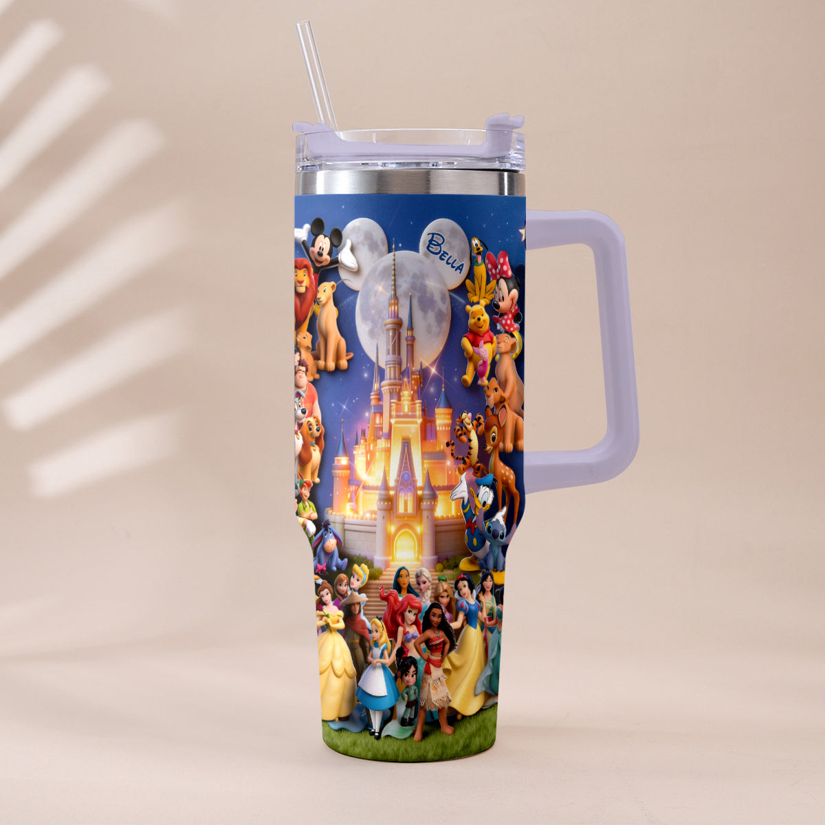 Believe In Magic - Personalized Dream Trip Tumbler With Handle