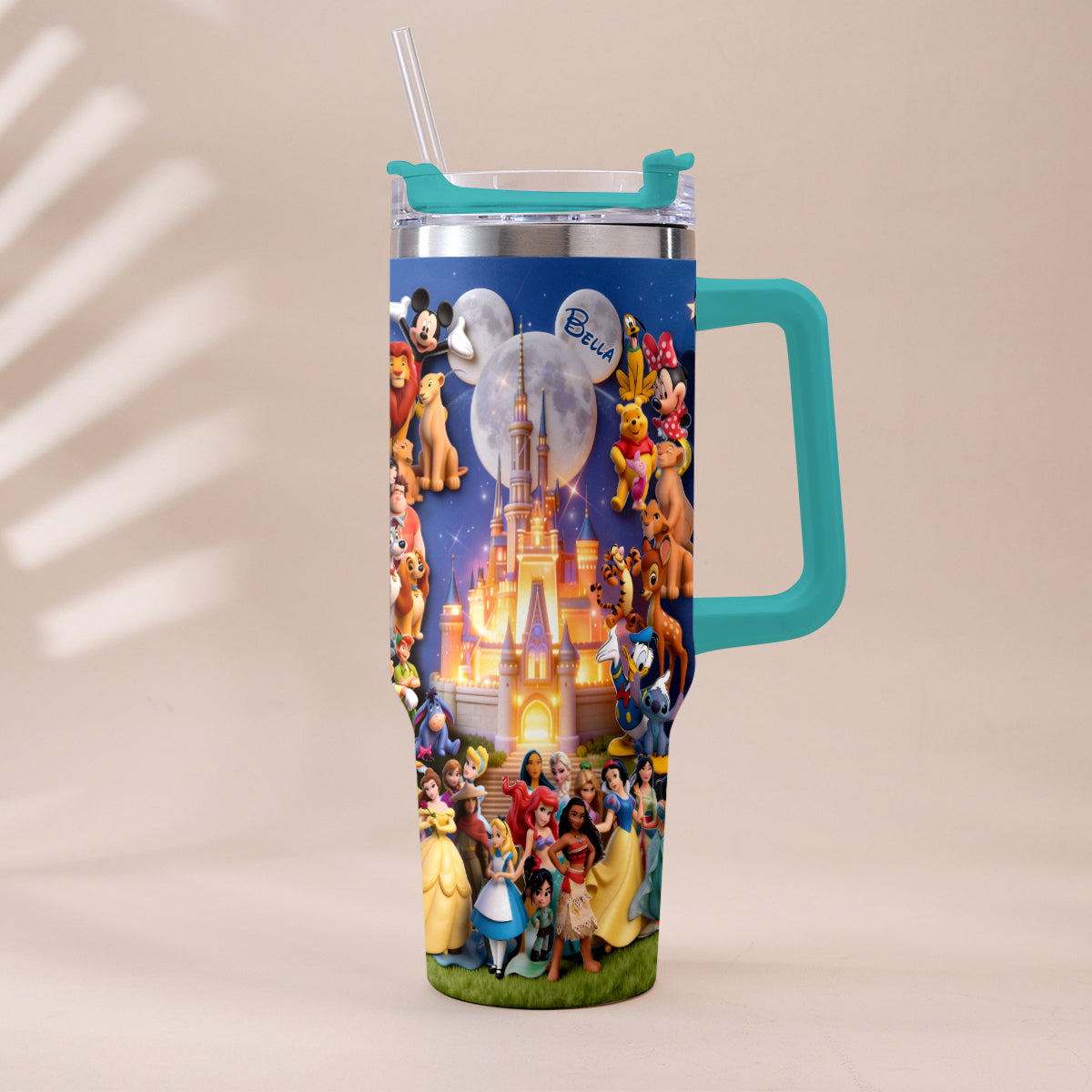 Believe In Magic - Personalized Dream Trip Tumbler With Handle