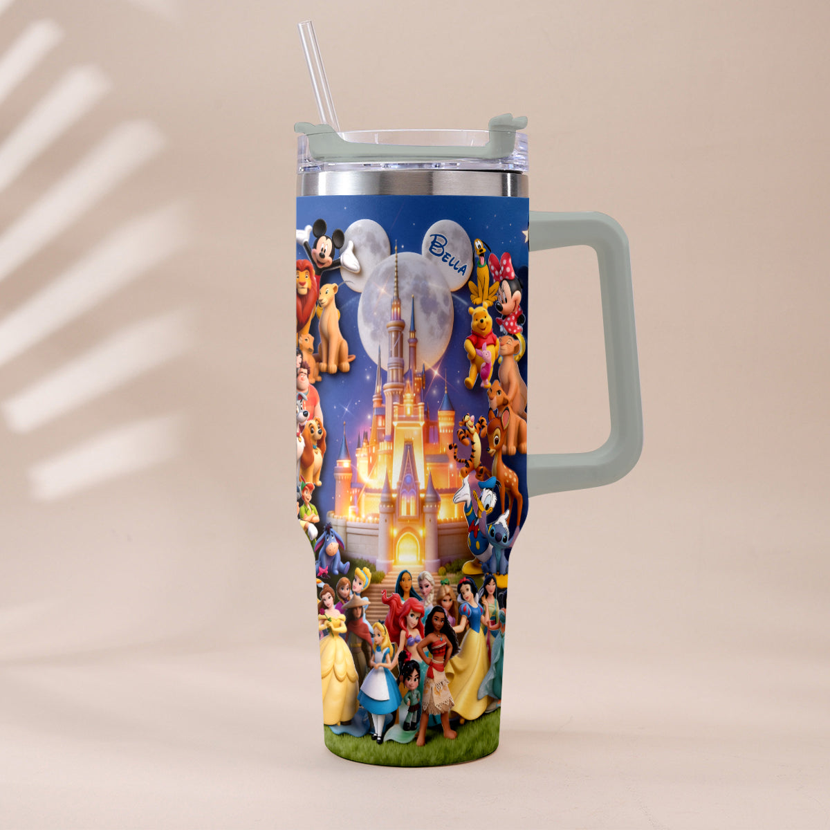 Believe In Magic - Personalized Dream Trip Tumbler With Handle