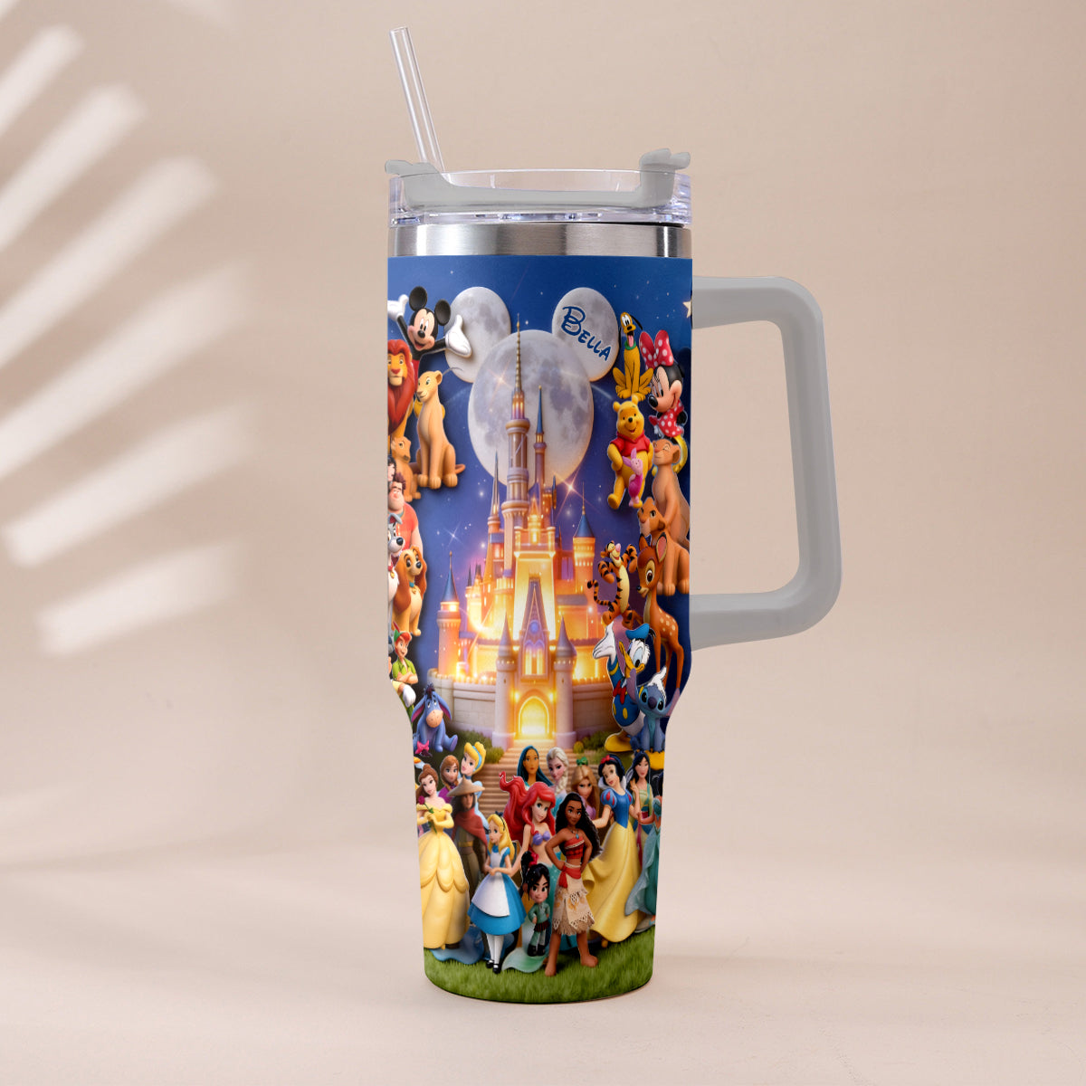 Believe In Magic - Personalized Dream Trip Tumbler With Handle