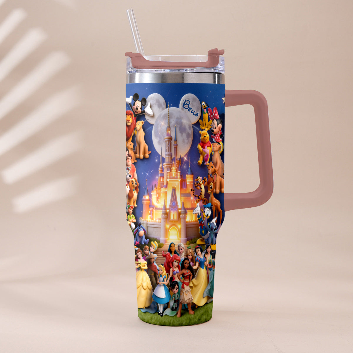 Believe In Magic - Personalized Dream Trip Tumbler With Handle