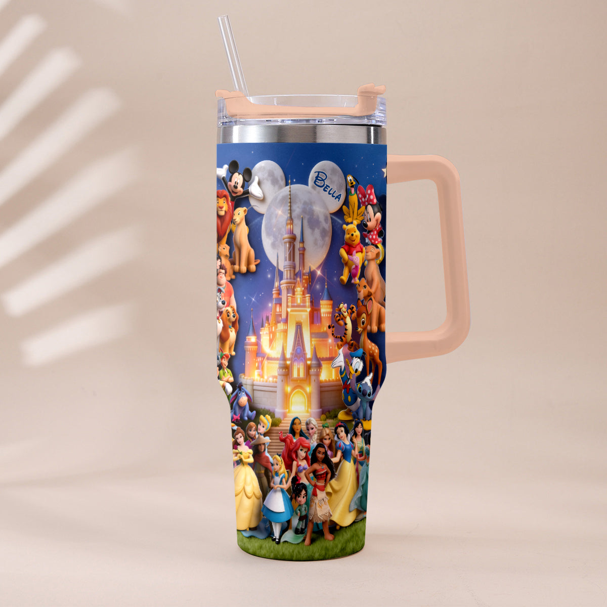 Believe In Magic - Personalized Dream Trip Tumbler With Handle