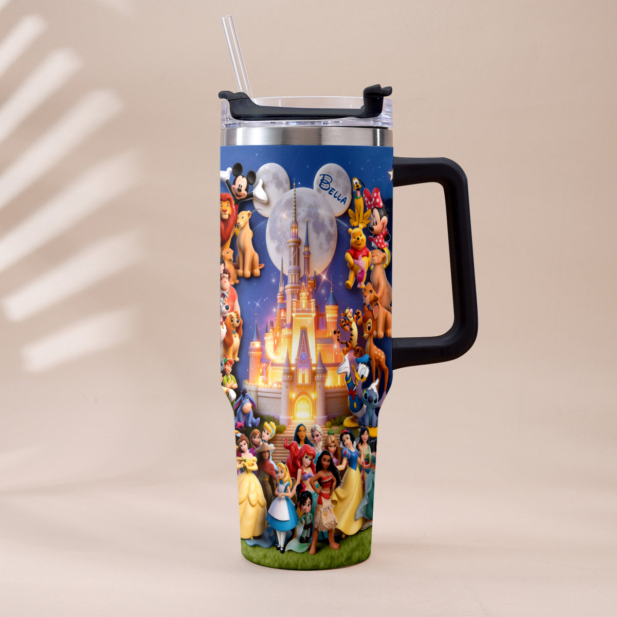 Believe In Magic - Personalized Dream Trip Tumbler With Handle
