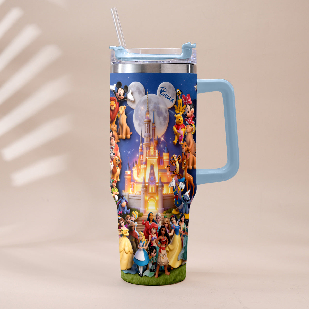 Believe In Magic - Personalized Dream Trip Tumbler With Handle
