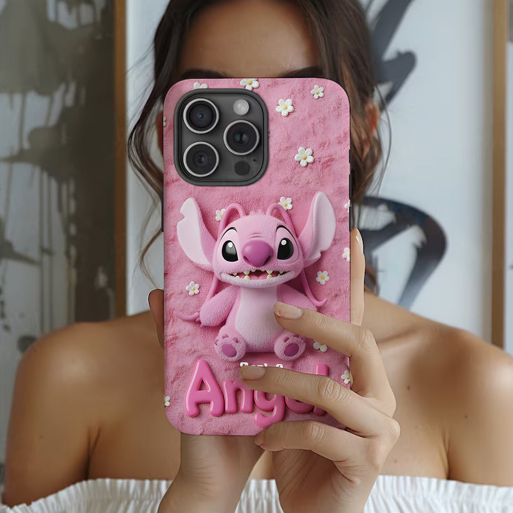 Fluffy Monster Effect - Personalized Ohana Full Print Phone Case