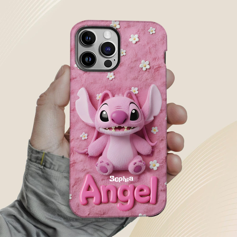 Fluffy Monster Effect - Personalized Ohana Full Print Phone Case
