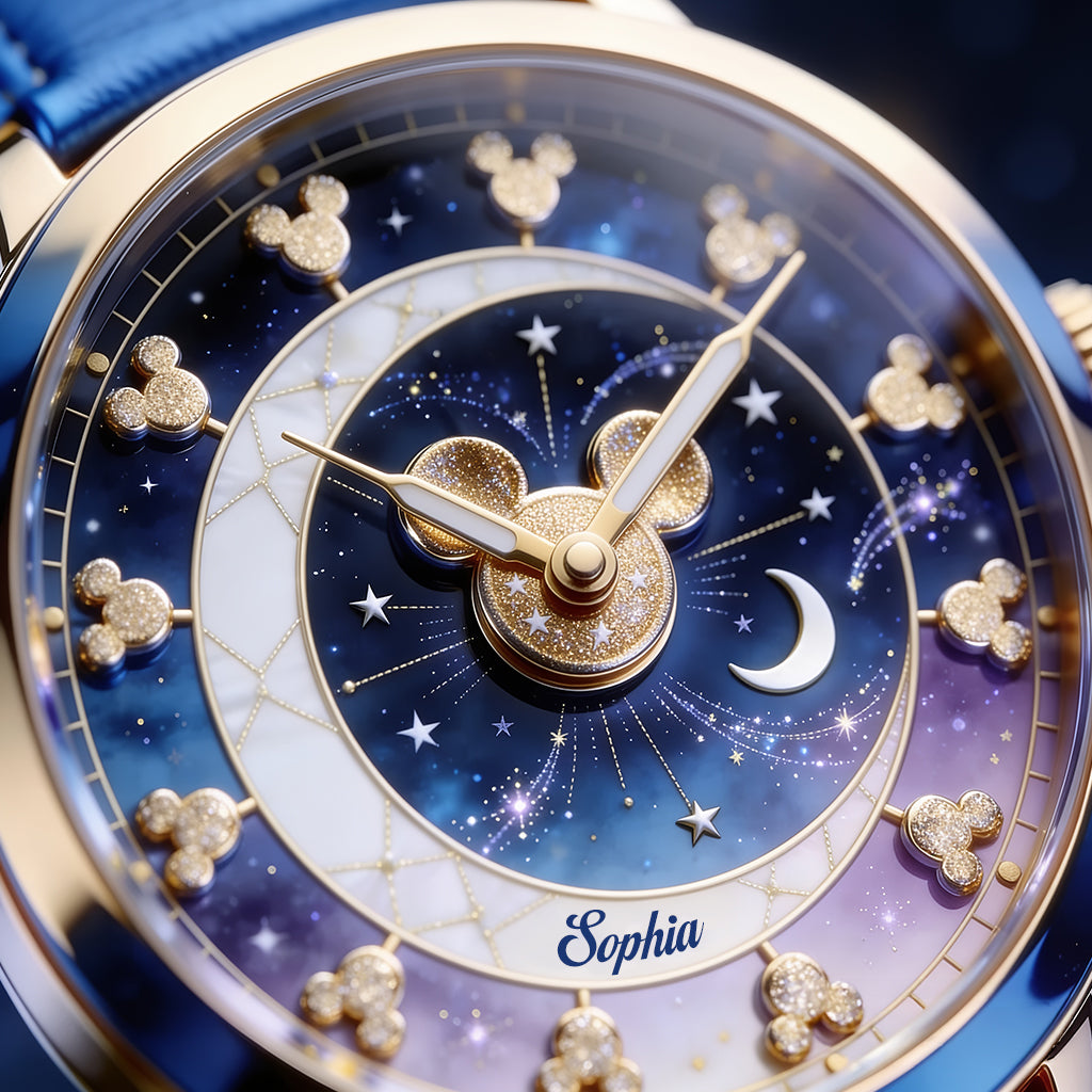 Belive In Magic - Personalized Mouse Women Hand Watch