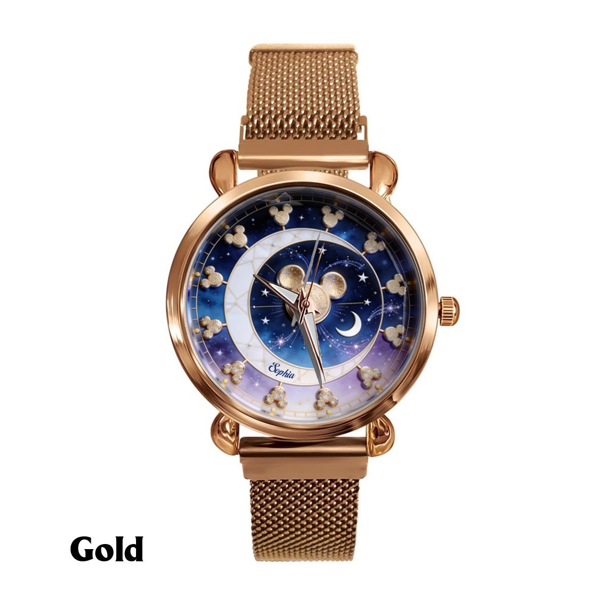 Belive In Magic - Personalized Mouse Women Hand Watch