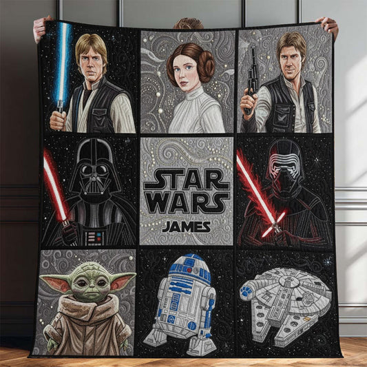 The Galaxy - Personalized The Force Blanket