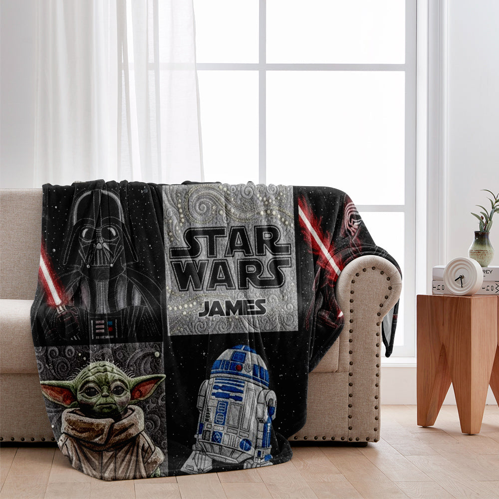 The Galaxy - Personalized The Force Blanket