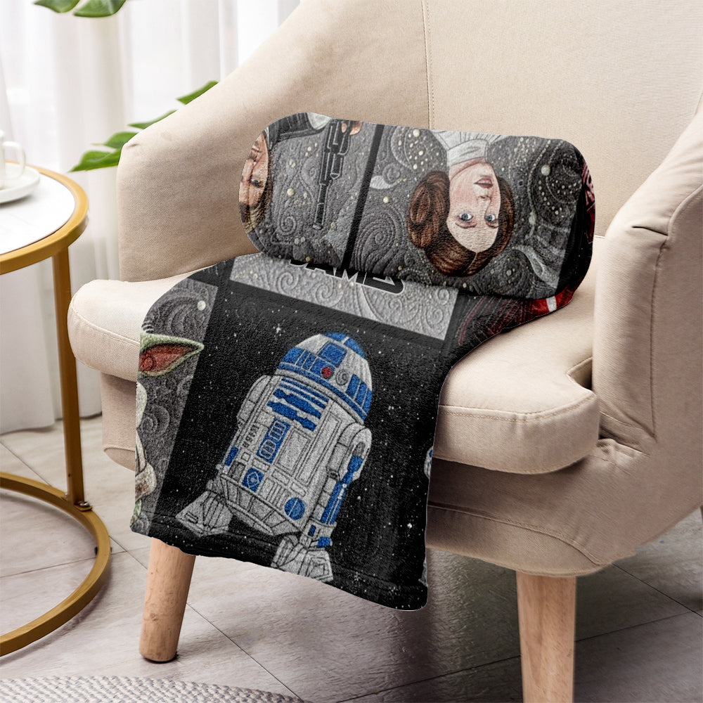 The Galaxy - Personalized The Force Blanket