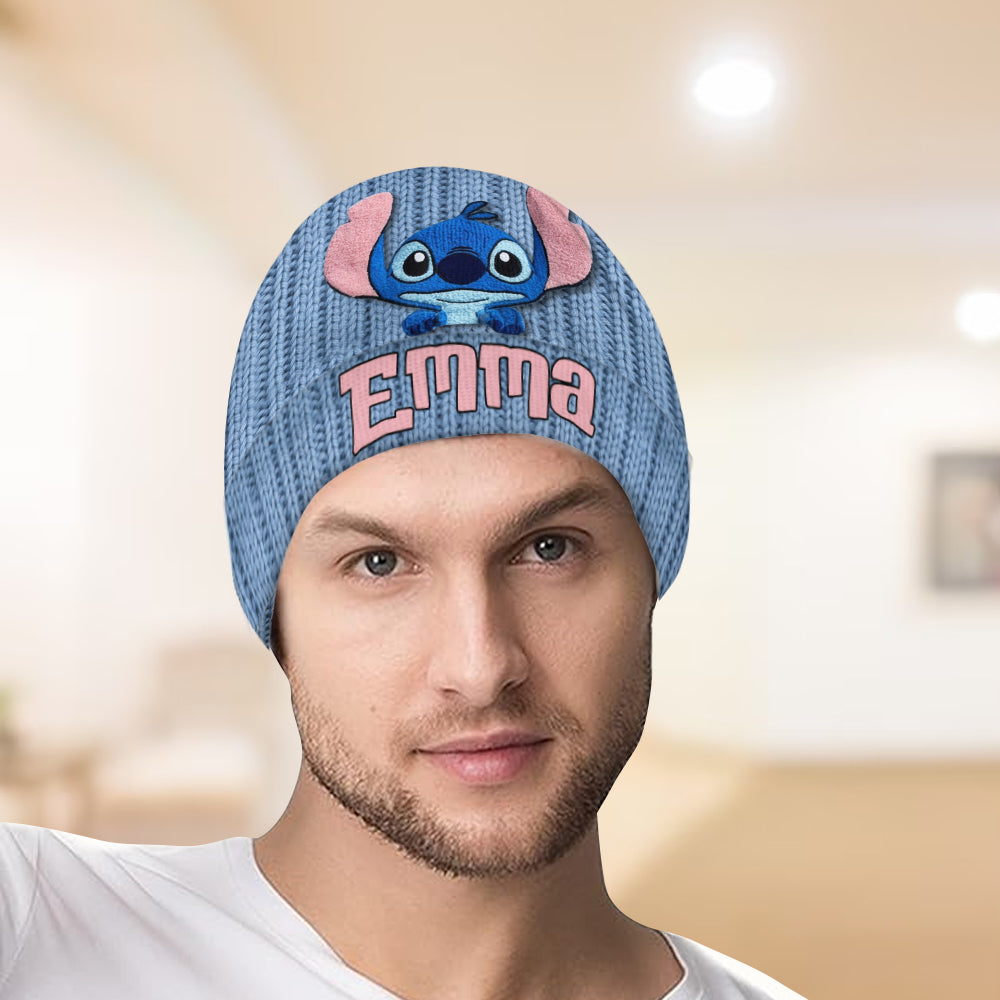 Blue Ohana Friend - Personalized Ohana Beanie Hat