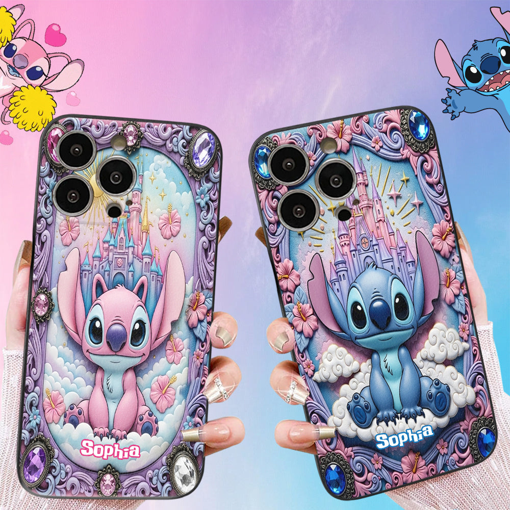 Blue Ohana - Personalized Ohana Leather Phone Case