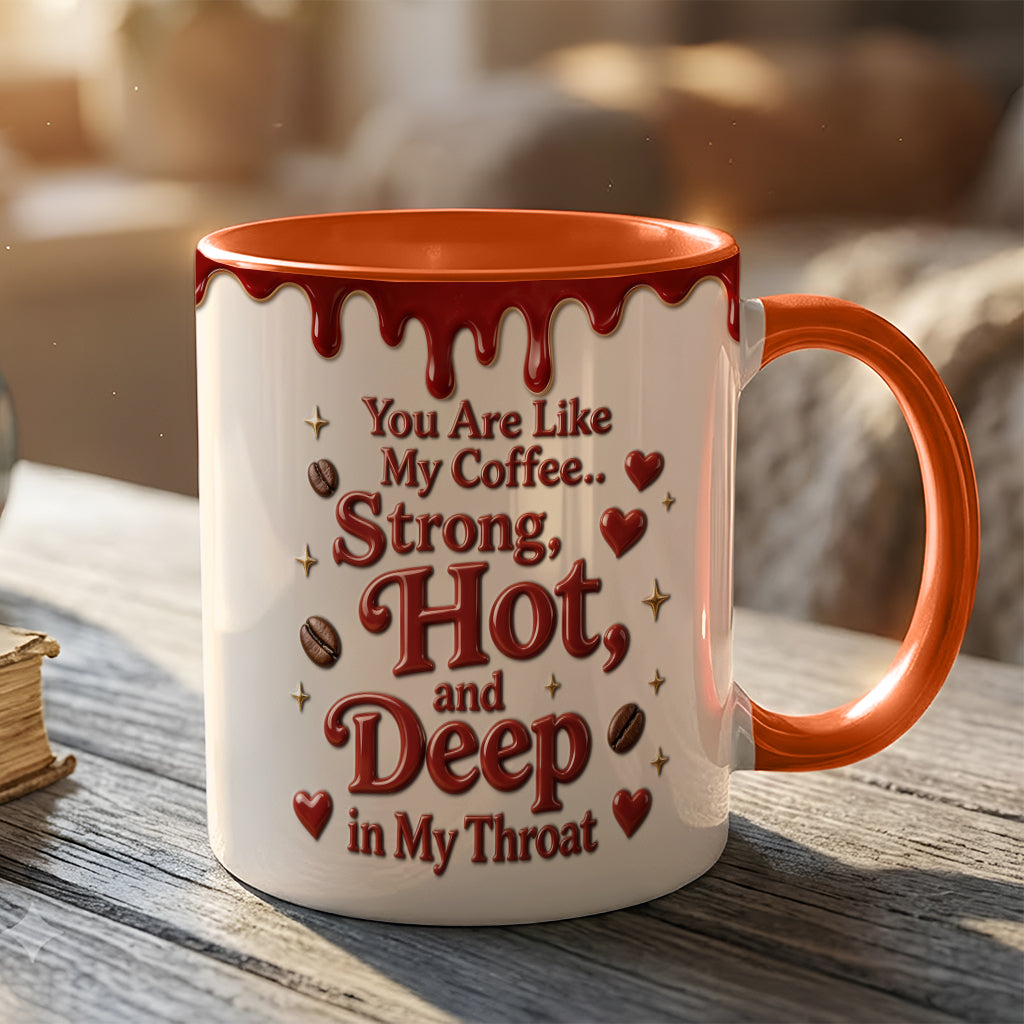 Princess & The Beast, Naughty Couple Gift - Personalized Beauty And The Beast 3D Printed Accent Mug
