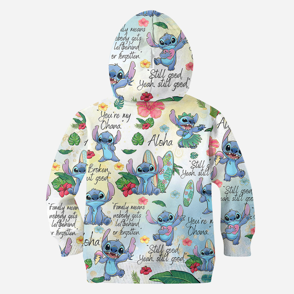 Ohana Means Family - Personalized Ohana All Over Shirt