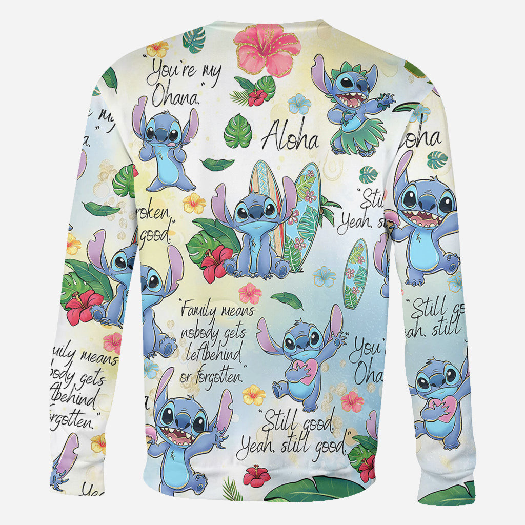 Ohana Means Family - Personalized Ohana All Over Shirt