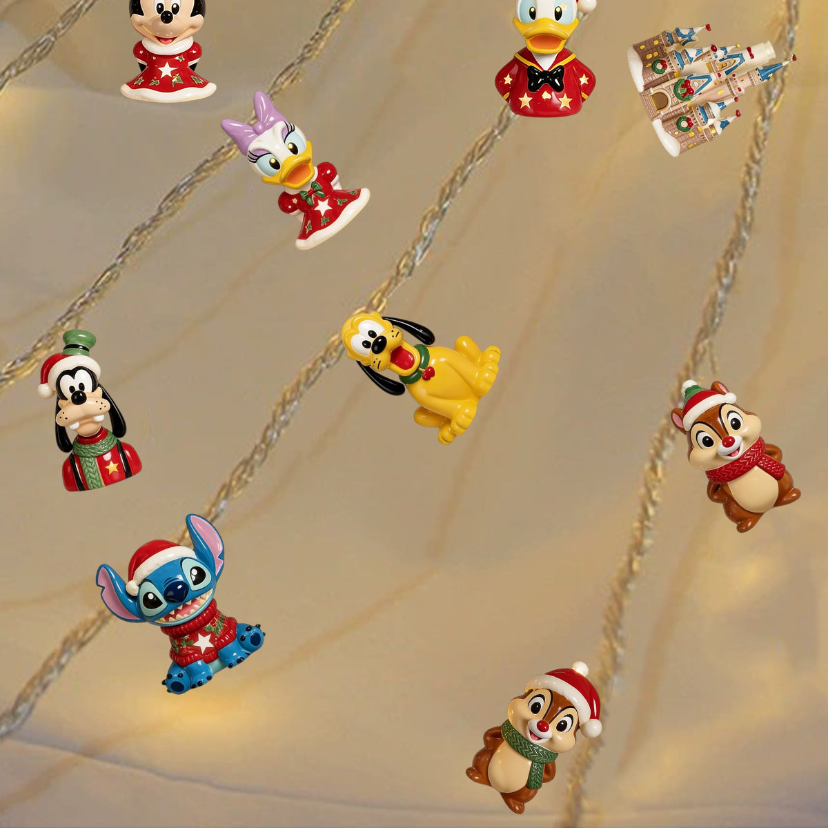 Magical Christmas - Personalized Mouse String Lights