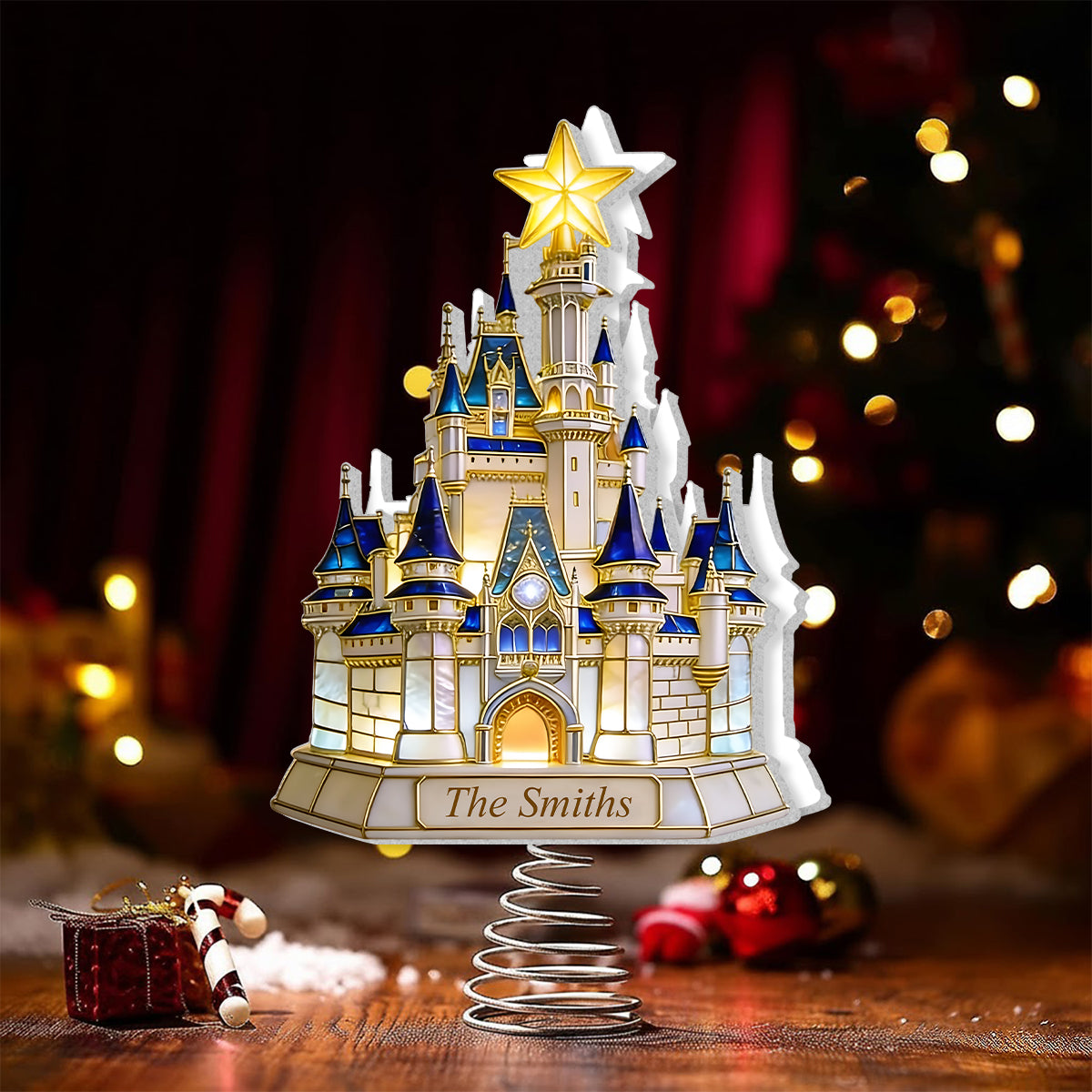 Magic Night - Personalized Dream Trip LED Light Tree Topper