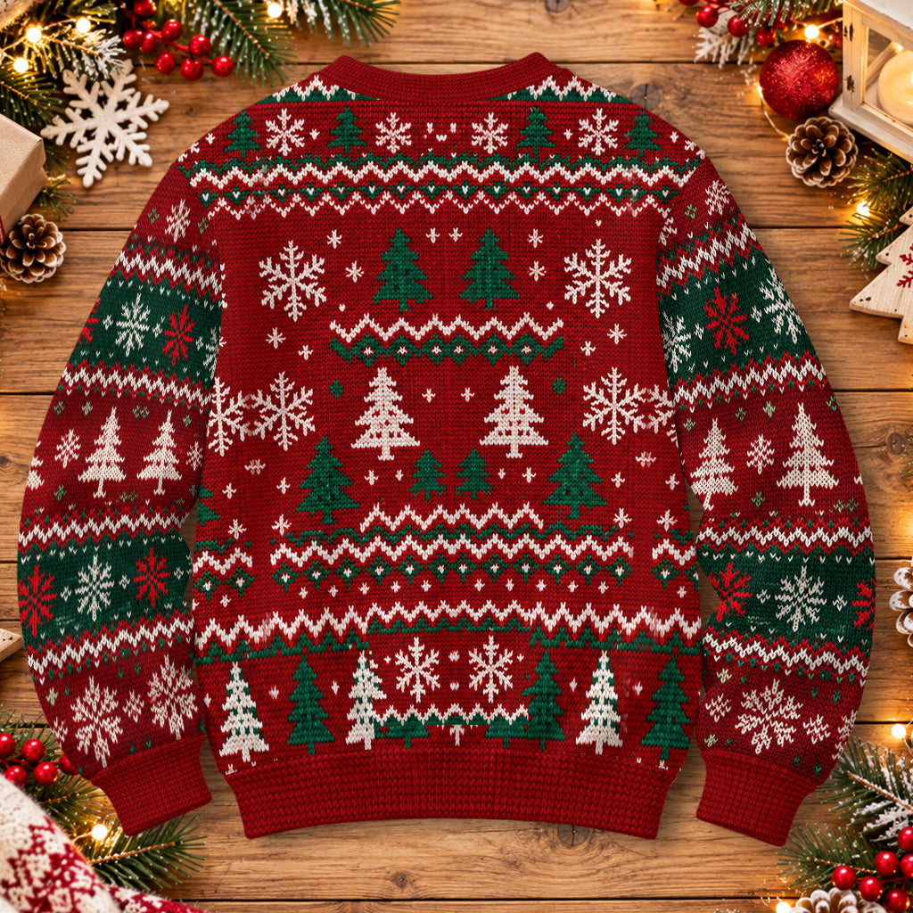 Most Likely To Nightmare Pumpkin King Matching Family Ugly Sweaters - Personalized Nightmare Light Up Sweater