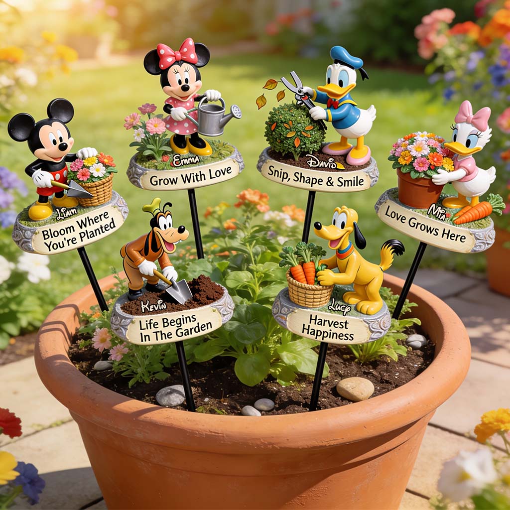 Grow With Magic - Personalized Gardening Acrylic Stake