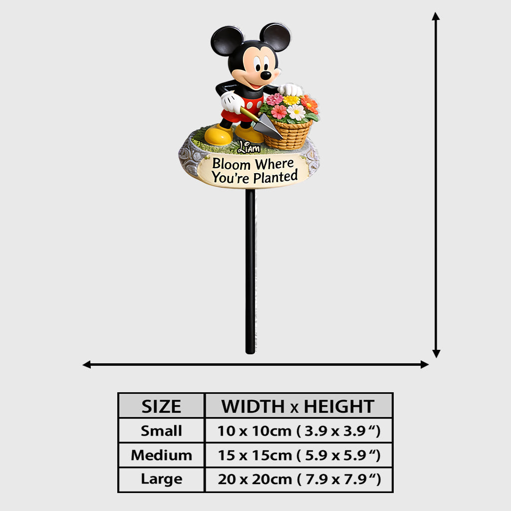 Grow With Magic - Personalized Gardening Acrylic Stake