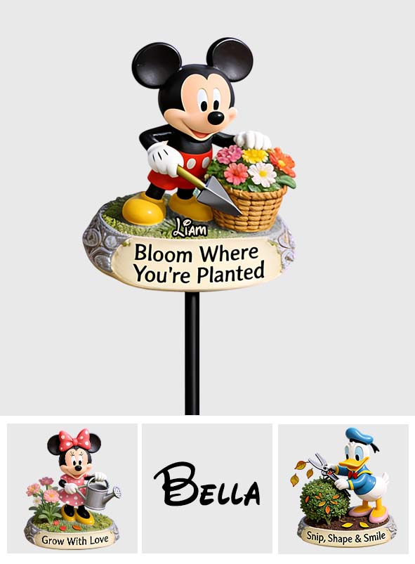 Grow With Magic - Personalized Gardening Acrylic Stake