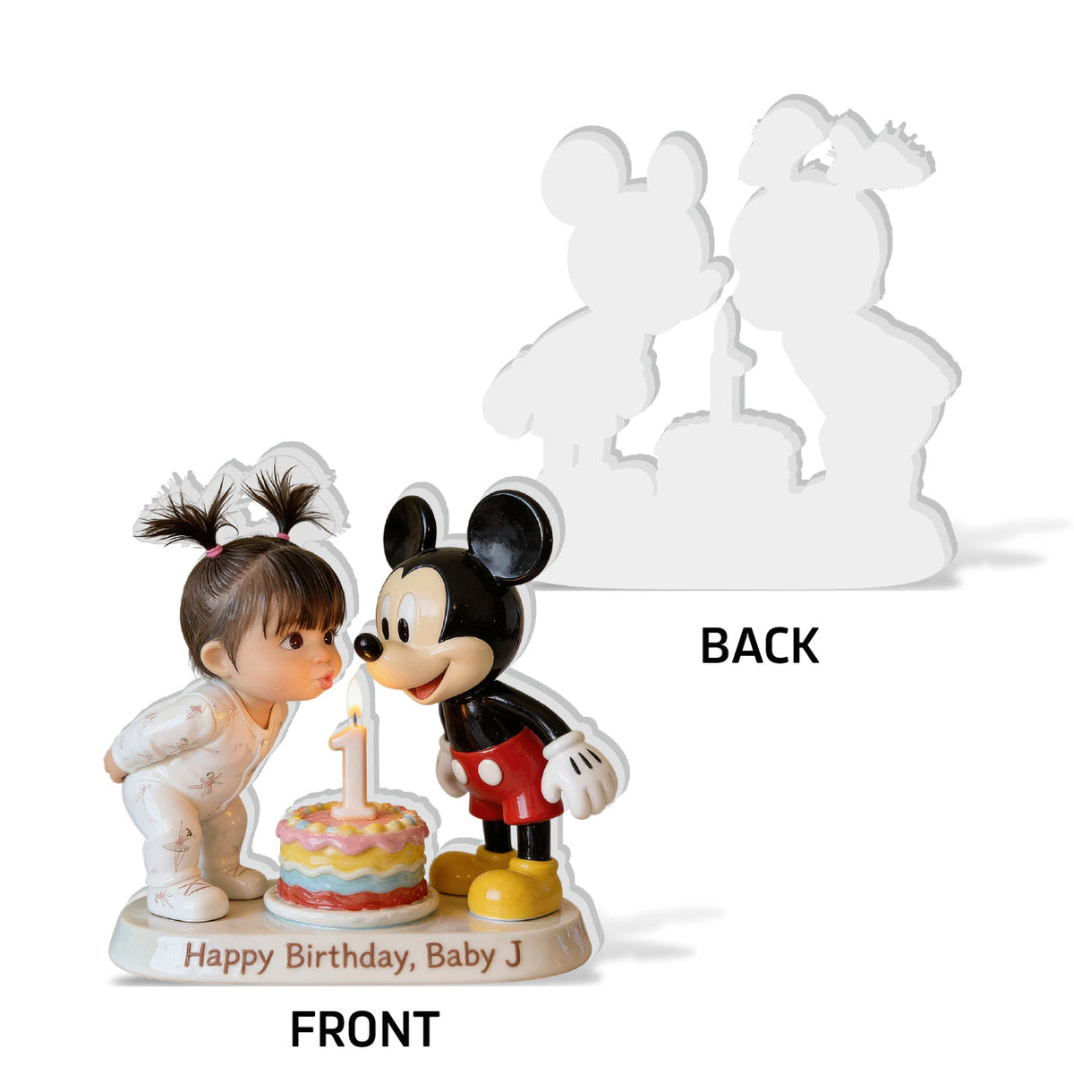 Magical Birthday - Personalized Mouse 3D Plaque