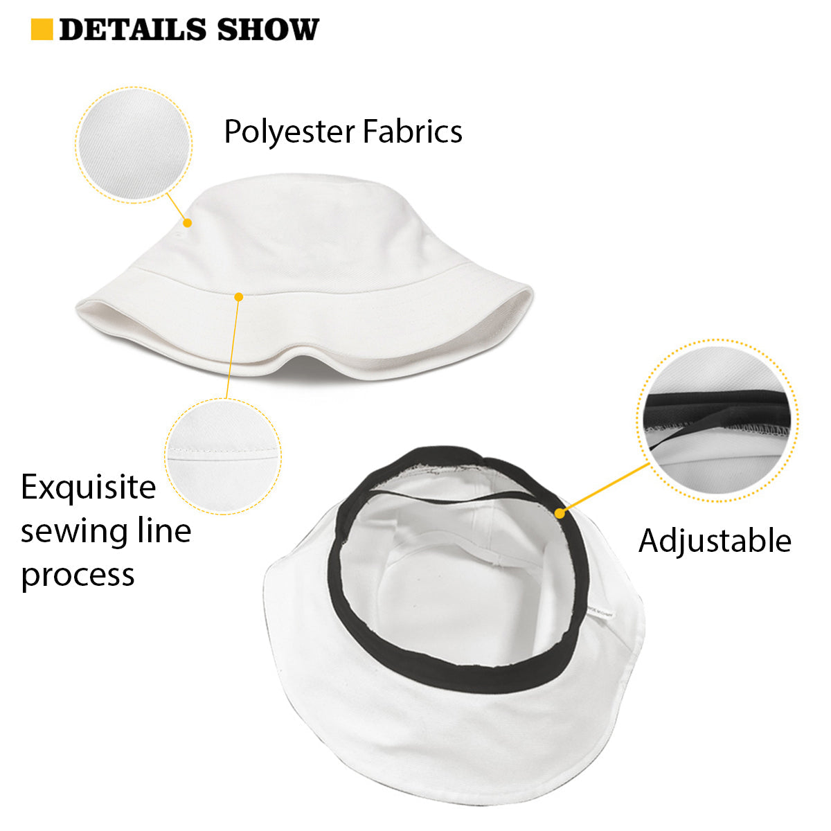 Blue Ohana Alphabet Letter Custom Name - Personalized Ohana Bucket Hat