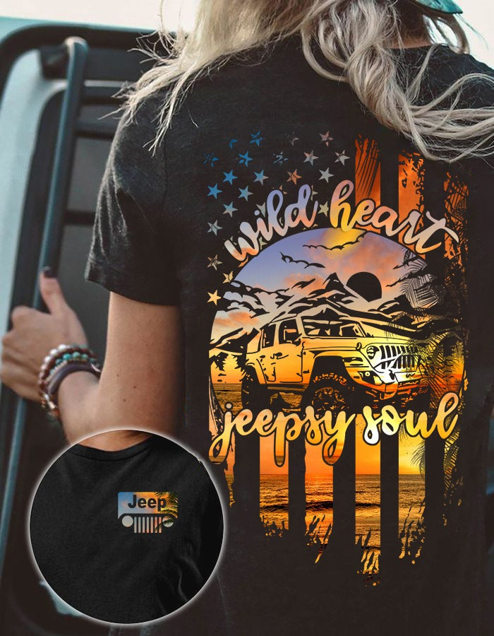 Wild Heart Car T-shirt and Hoodie 0823
