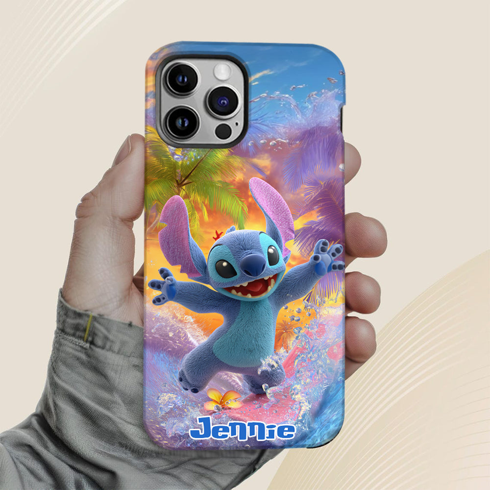 Ohana Beach Summer - Personalized Ohana Full Print Phone Case