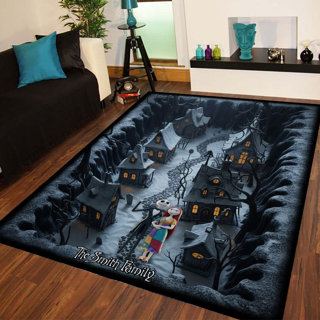 Dark Christmas - Personalized Nightmare Rug