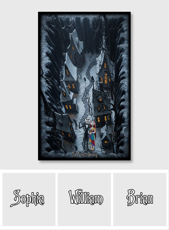 Dark Christmas - Personalized Nightmare Rug