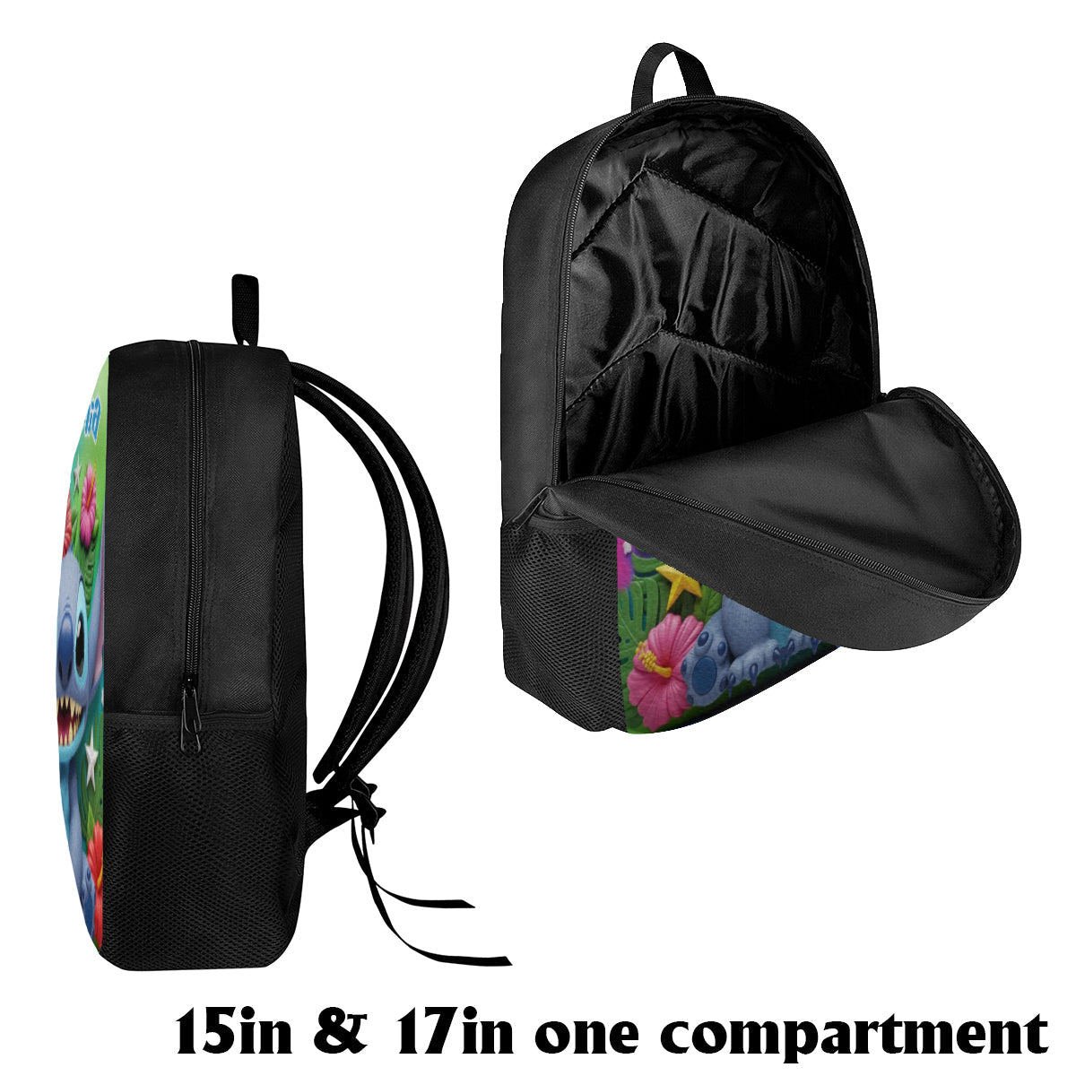 Blue Alien - Personalized Ohana Multifunctional Backpack