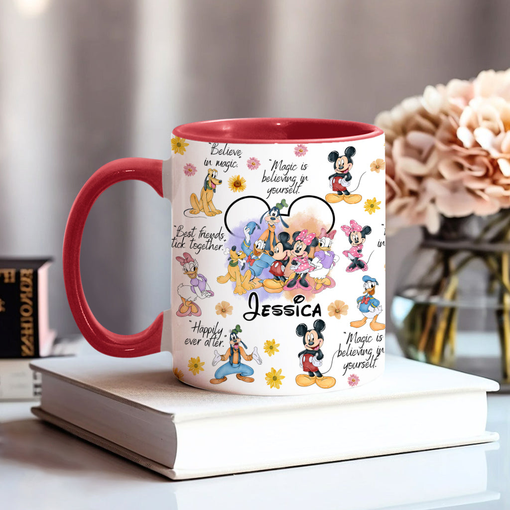 Magical Moments - Personalized Mouse Accent Mug
