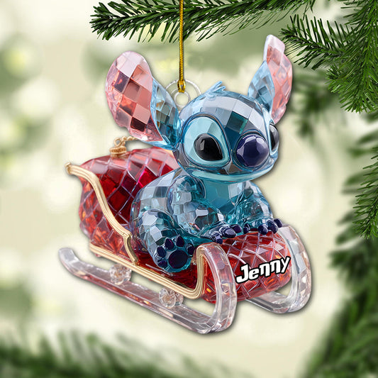 Ohana Means Family - Personalized Ohana Ornament