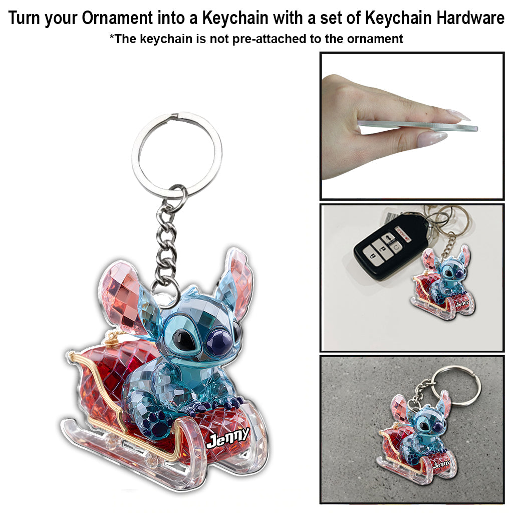 Ohana Means Family - Personalized Ohana Ornament