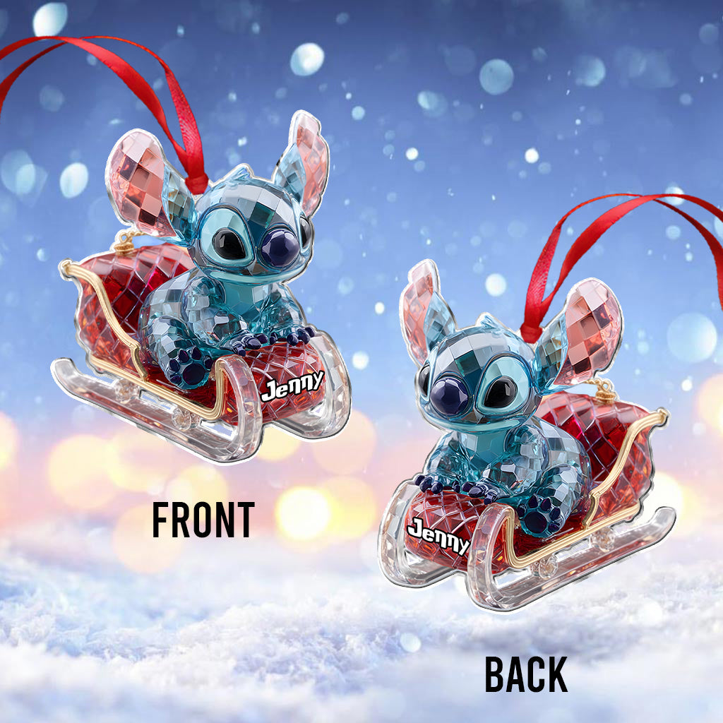 Ohana Means Family - Personalized Ohana Ornament