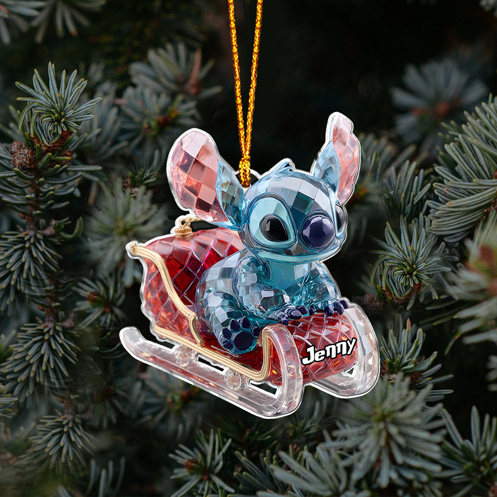Ohana Means Family - Personalized Ohana Ornament