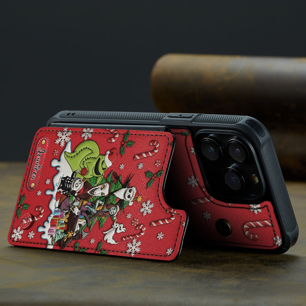 The Nightmare - Personalized Nightmare Fully Printed Wallet Phone Case