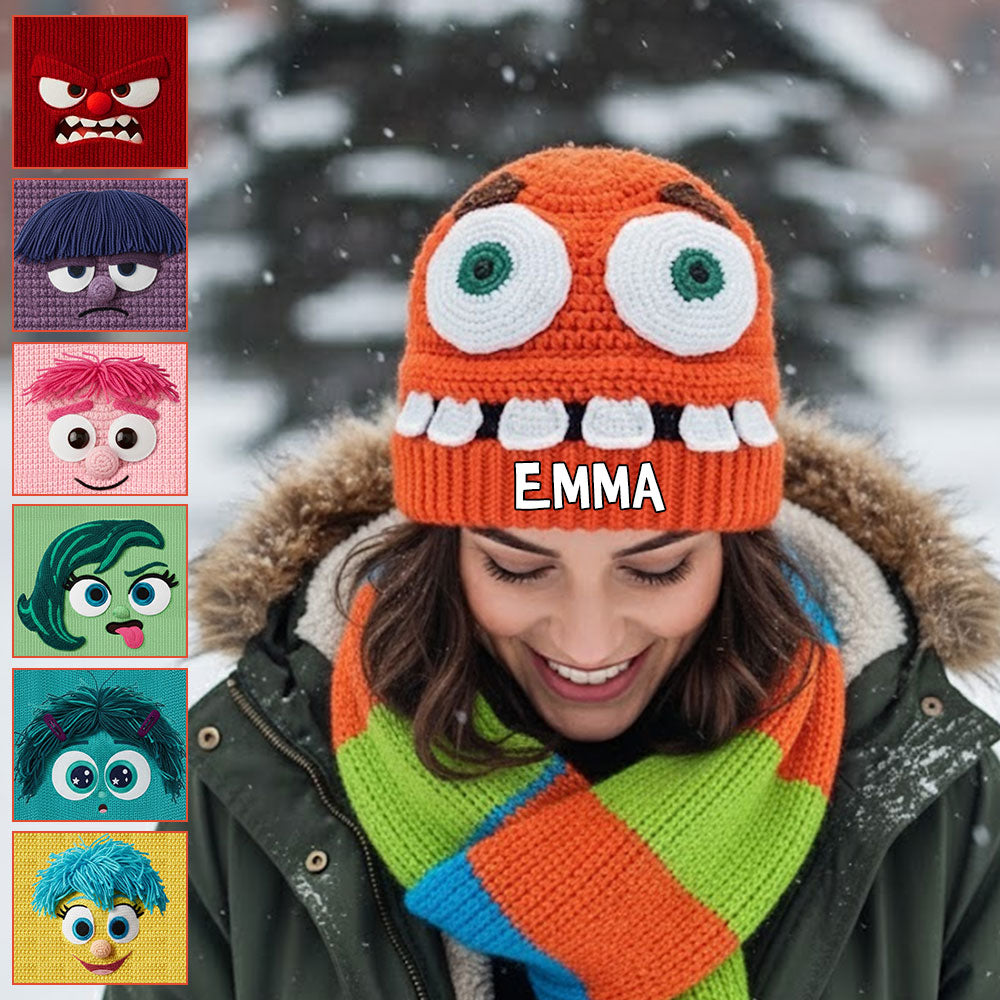 Inside Emotional Characters - Personalized Beanie Hat